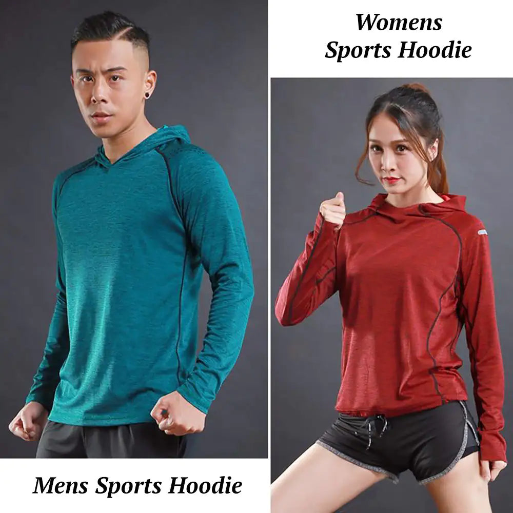 Sports hoodie for women and men