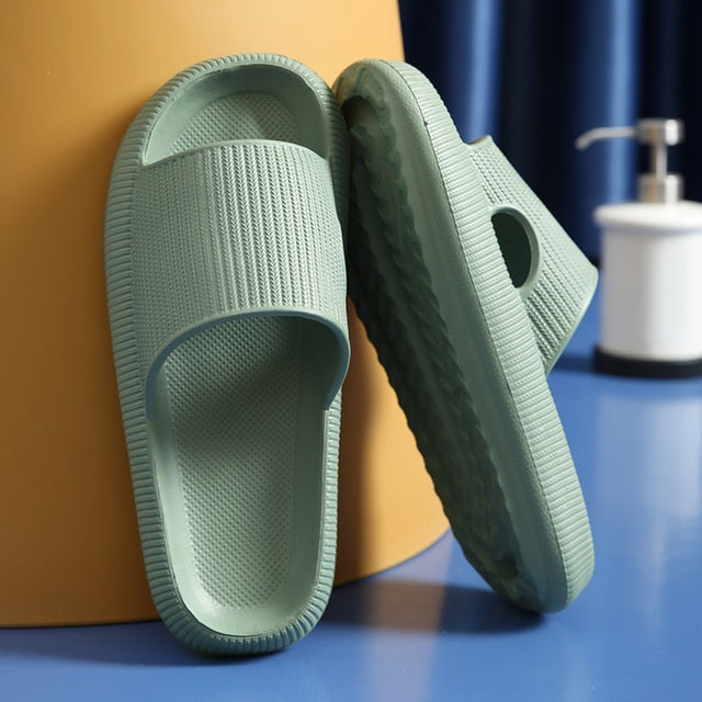 Grønn sandal